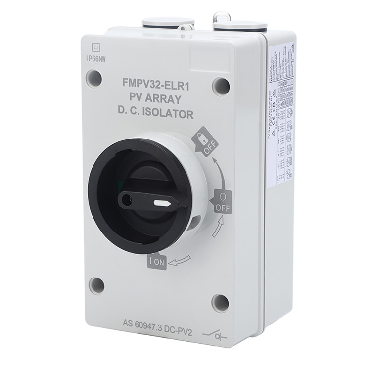 Ip66 Dc Waterproof Isolator Hloov Nrog Cua Valve